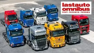 Vorschau: Gro&szlig;er Vergleichstest der Schwerlast-Lkw