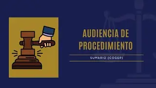 Audiencia en Juicio Sumario COGEP