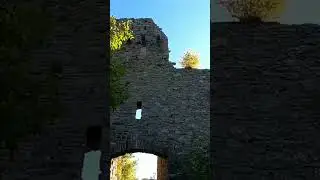The beautiful medieval Castle ruin of Virneburg in the German Eifel