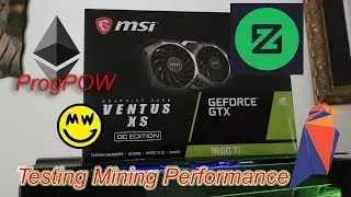 Производительность майнинга GTX 1660 Ti, данные и результаты