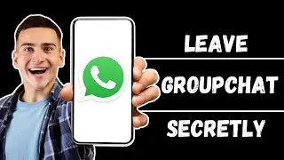 How To Exit WhatsApp Group Without Members Knowing (Easy 2024)