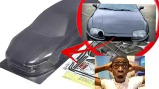Tamiya mk4 Supra intake headlight RC project
