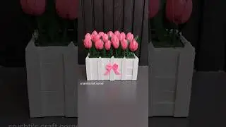 Diy Pista Shell Tulip flowers 🌷 #shorts #diy #tulip