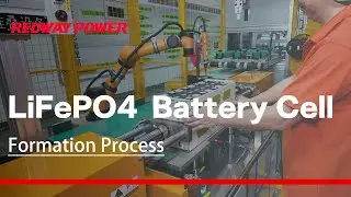 Fully Automated LiFePO4 Cell Sorting & Assembly | Precision Battery Manufacturing 🔋at Redway factory