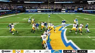 Madden NFL 26 - Pittsburgh Steelers vs Los Angeles Chargers - Gameplay (PS5 UHD) [4K60FPS]