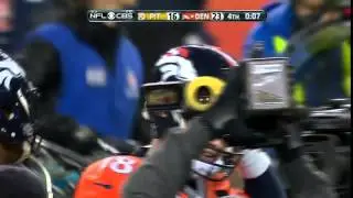 A Ball For Mom: Peyton Manning Gives Game Ball to Demaryius Thomas | Steelers vs. Broncos | NFL