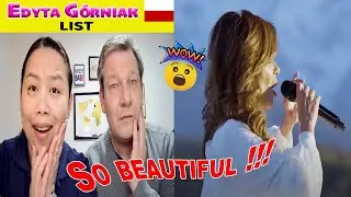 Edyta Górniak - List  | Dutch Couple REACTION