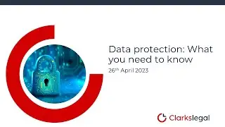 Data protection: What you need to know