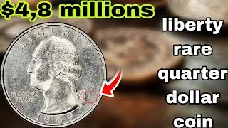 Liberty Washington rare quarter dollar coin 1989) worth big money 🤑