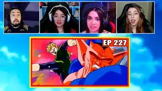 Gohan vs Daburá | 4 Pessoas Reagindo | Dragon Ball Z - EP 227