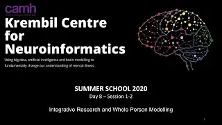 KCNI School - Lecture - Integrative research methods and Whole Person Modelling - Dan Felsky