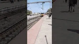 ✨ Beautiful freshly painted EMU Train 🚂🇮🇳🔥 #shorts #viral #short #indianrailways