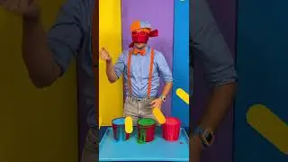 What's hidden in the slime? 👀 Top Blippi Slime Moments! #Blippi #Shorts