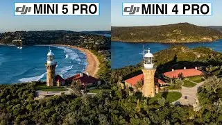 DJI Mini 5 Pro Vs DJI Mini 4 Pro Camera Test Comparison | Which One?