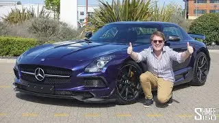 СДЕЛАНО! Мой SLS AMG Black Series в цвете «Mystic Blue» готов!