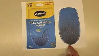 Dr  Scholl's HEEL CUSHIONS with Massaging Gel - the COMPLETE review
