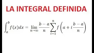 Cálculo de integrales definidas con límites y sumatorias. Ejercicios de integrales con límites.