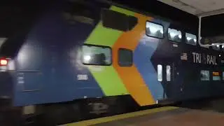 TRI-RAIL's NEW COLORS, Amtrak ALC-42s & More From Pompano Beach To Cypress Creek 11-23-23