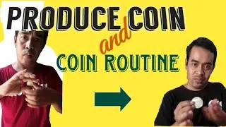 Coin magic | produce a coin and coin routine