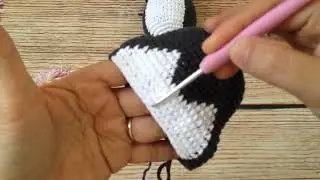 Mẹo thay đổi m&agrave;u len trong amigurumi. Change the color of wool so that it does not show in amigurumi