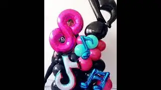 Tictok Birthday Balloon Bouquet Delivery #capitalballooncompany #balloondelivery #fairfaxVA