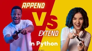 Append vs Extend in Python Programming #machinelearning #python #pythonprogramming