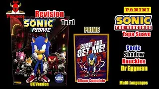 Panini Sonic Prime Completed Album