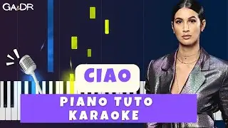Lyna Mahyem - Ciao (Piano fr Cover Tutoriel KARAOKE Paroles)
