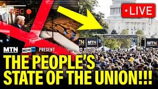 LIVE: PEOPLE&rsquo;S STATE OF THE UNION as Dems BOYCOTT TRUMP
