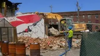 Building demolished to make room for 'Rooftop Pastor' Corey Brooks' new community center