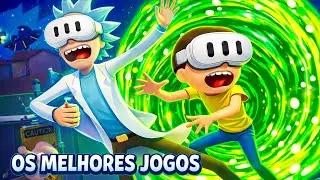 Estou VICIADO nesses JOGOS do META QUEST!