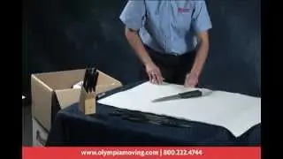 How to pack knives for moving: Olympia Moving & Storage