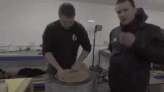British Drum Company fabrieksbezoek - ketelconstructie