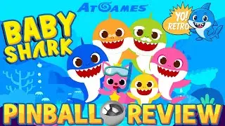 Yo! Retro #65 Baby Shark for the AtGames legends family of pinball review