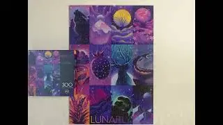 Lunarly 12 Moons JIGSAW PUZZLE in Time Lapse Speed