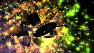 Star Trek Legacy: Ultimate Universe 2.2 - 32 Federation Starships vs. 2 Wolf 359 Cubes