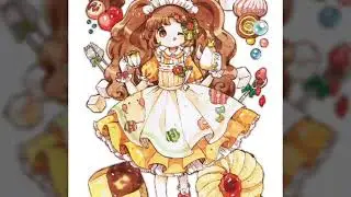 Anime chibi cute( Food version)