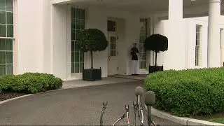 Live stakeout camera at the White House on the first anniversary of George Floyd's death