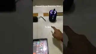 Tribit Stormbox mini vs Tribit xsound go short comparision #tribit
