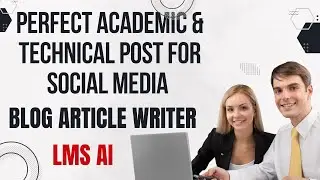 Perfect Academic & Technical post for Social Media|Current Research Related post|Blog Article Writer