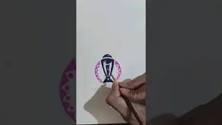ICC Men's Cricket World Cup 2023 | CWC23 | #shorts #trending #art #cwc2023 #cricket #viral