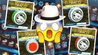 SO MANY PAINTED DRACOS AND ZOMBAS!!!! (12+PAINTED EXOTICS) GOLD PUMPKIN IMPORT TRADE-UPS!
