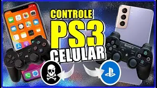 DUALSHOCK 3 NO CELULAR? TESTE: CONTROLE PIRATA, RÉPLICA E ORIGINAL DE PS3 | JOGAR BLUETOOTH E USB