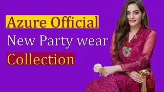Azure Official Luxury Cotton lawn || fashionista 2022