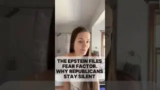 The Epstein Files Fear Factor. Why republicans Stay silent #EpsteinFiles #Trump