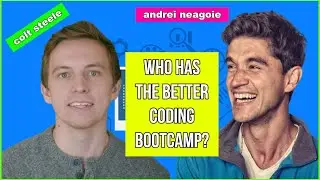 COLT STEELE vs ANDREI NEAGOIE coding bootcamp Complete Web Developer Zero to Mastery review