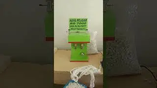 Round cotton wick making machine|Cotton Wicks machine|automatic round cotton wick machine|#shorts