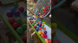 Marble Run Artistic Ball Rolling ASMR７