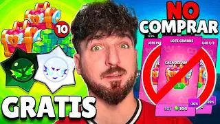 FORMAS DE CONSEGUIR CAJAS DE CHOCOLATE !!! GEMAS GRATIS | DIA DE SUERTE Y NUEVO PASE en BRAWL STARS
