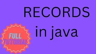 Records in java
